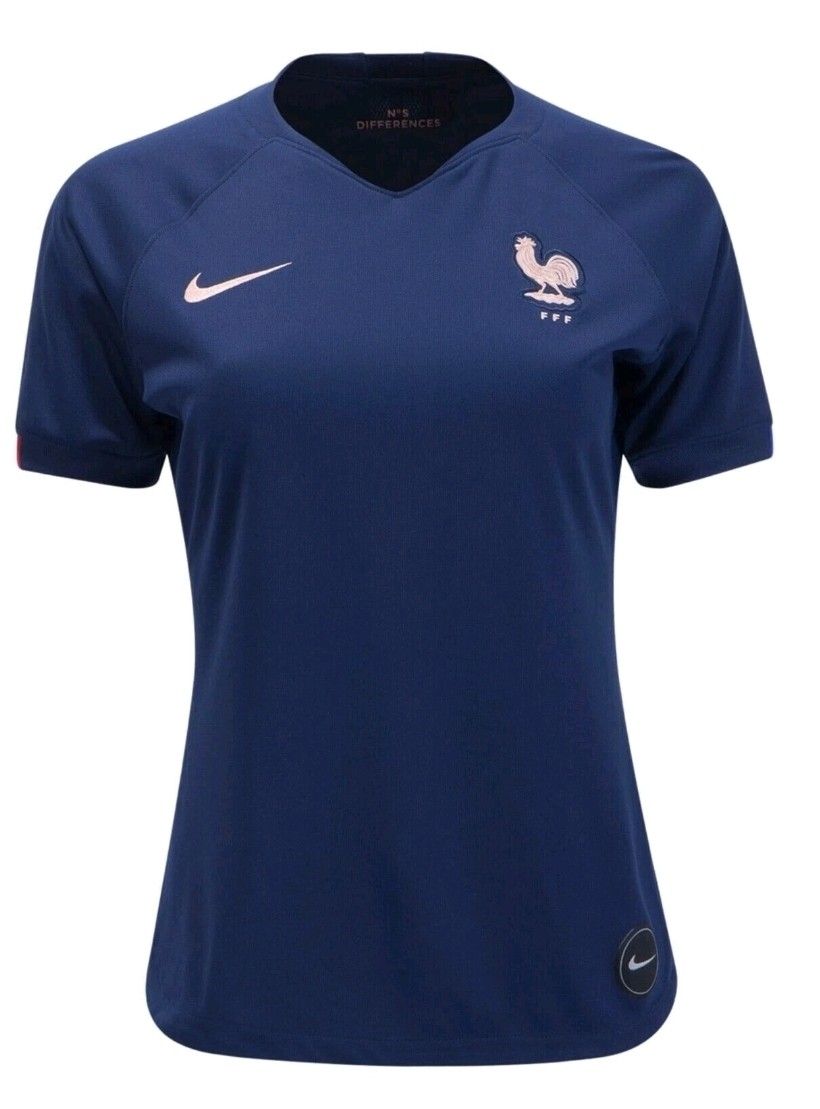 Nike France National Team 2019 World Cup Home Stadium Jersey.
