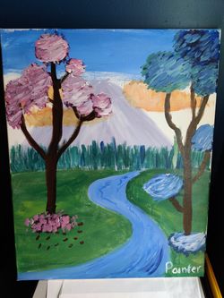 Original painting. Local artist.