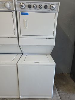 Like New Stacked Washer and electric dryer
