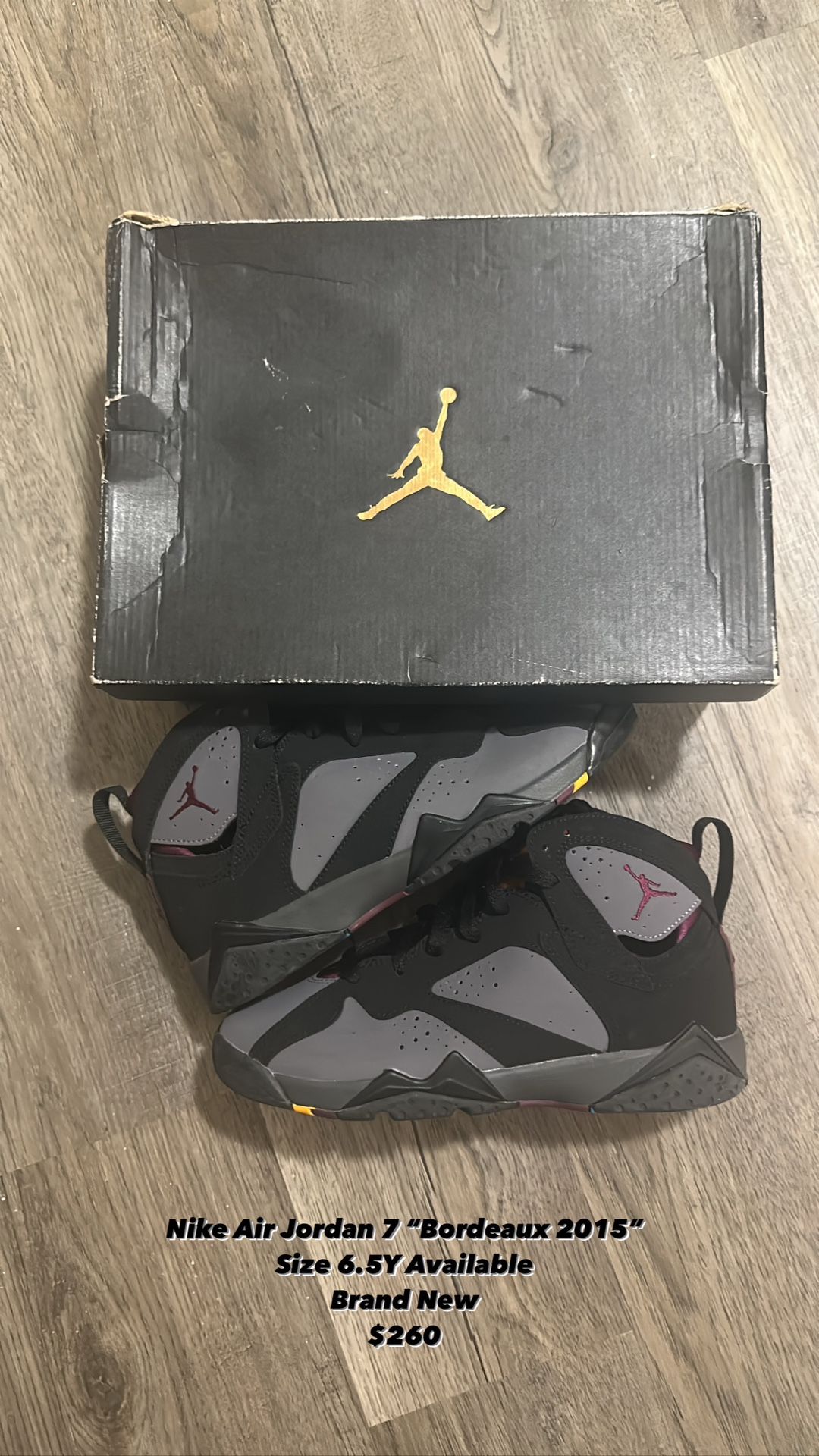 Nike Air Jordan 7 “Bordeaux 2015”