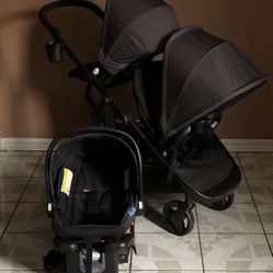 LIKE NEW GRACO READY 2.0 DOUBLE STROLLER!!!!