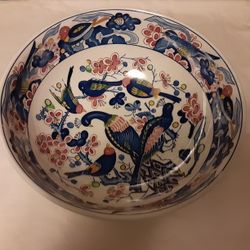 Vintage Hand Painted Bowl 