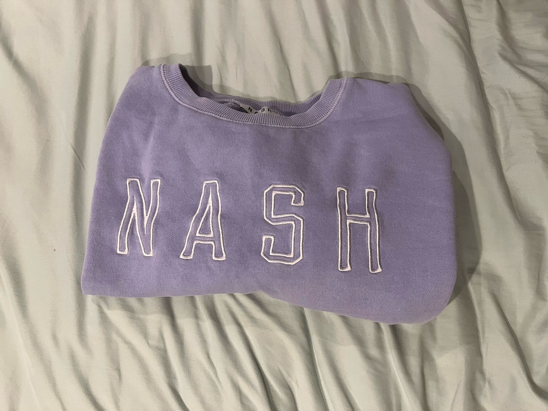Nash Crop Top Sweatshirt.