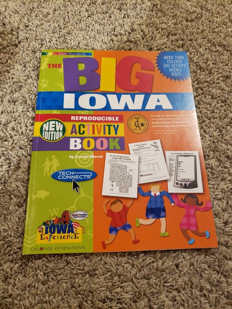 The Big Iowa Activity Book 