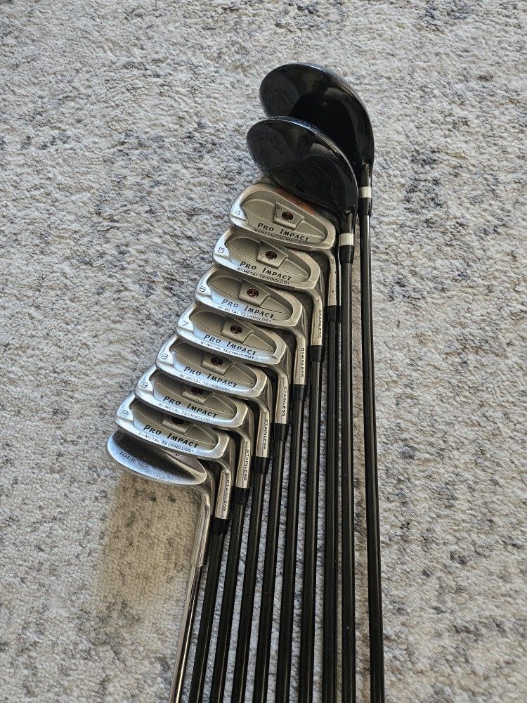 Spalding Pro Impact Golf Set (3w to SW)
