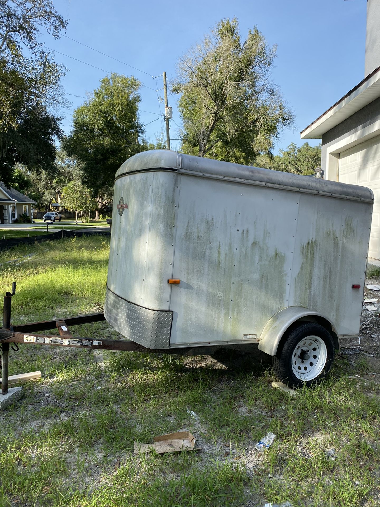 5x8 enclosed trailer.