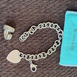 EXCELLENT CONDITION AUTHENTIC TIFFANY & CO. 925 STERLING SILVER BUNDLE DEAL " BOTH FOR 180$