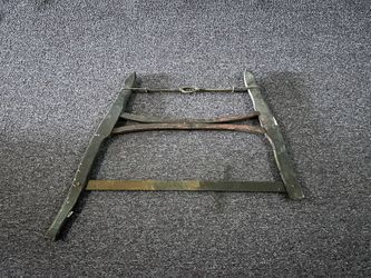 Antique Wood Frame Buck Saw