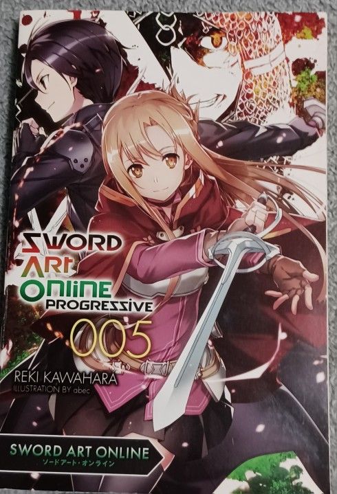 Sword Art Online Book Full Paperback Novel Progressive 005