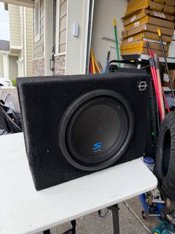Alpine Subwoofer with Nitro 1200W Amplifier