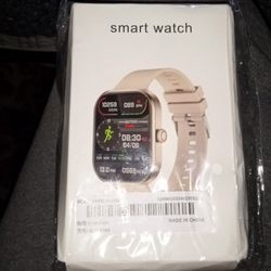 Pink Smart Watch 