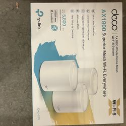 Deco Wi-Fi Mesh Network.