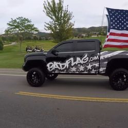 Bad Flag Mobile Flagpole 