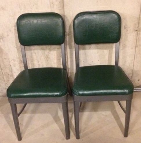 Two Vintage Cramer Air Flow Office Chairs