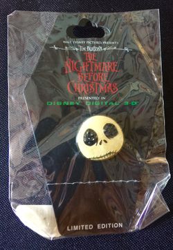 Disney pin NBC Jack Skellington LE150