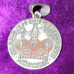 1972 Munchen Olympic Medallion 