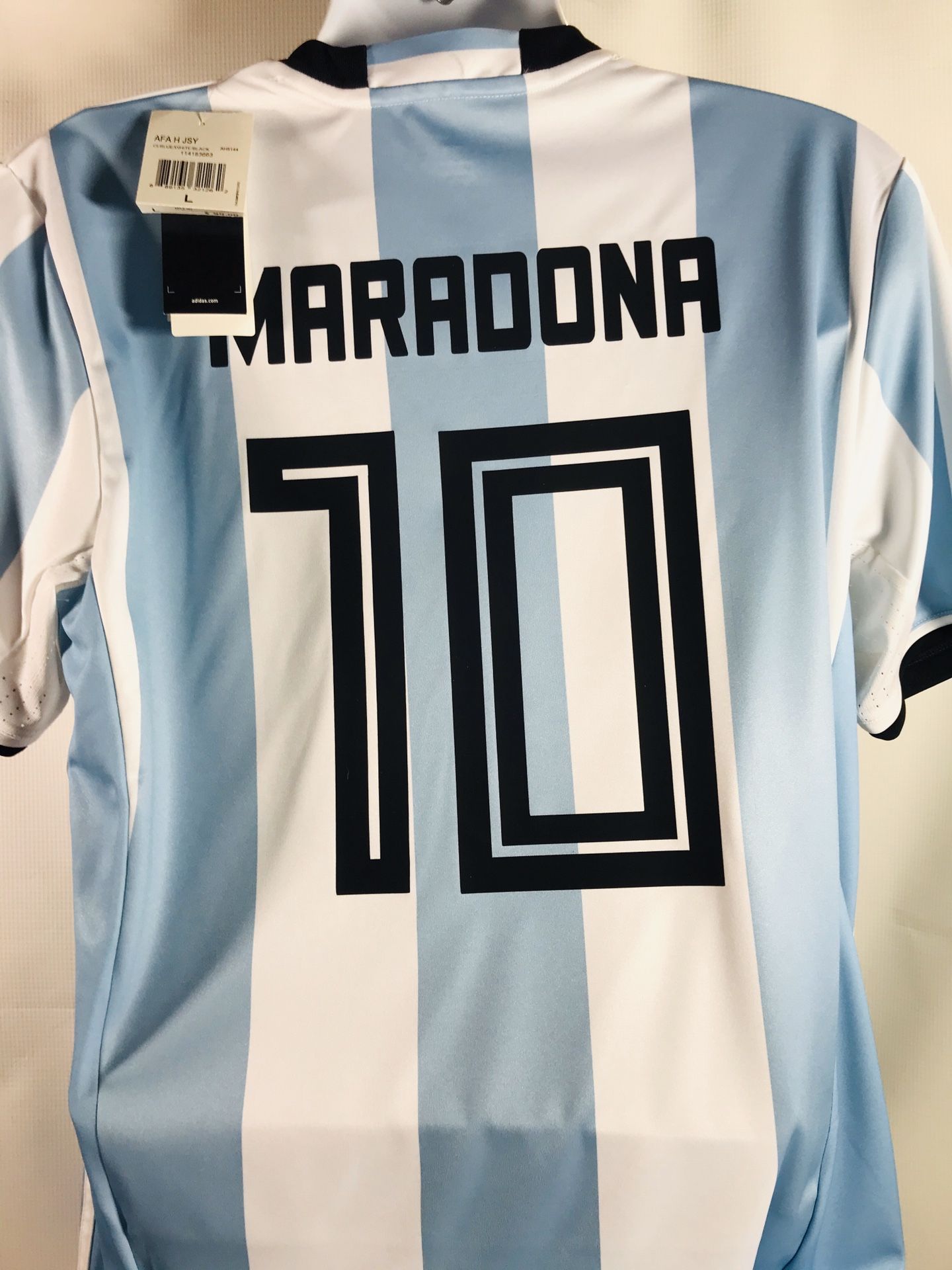Maradona Adidas Original Jersey Large indoor outdoor turf grass
