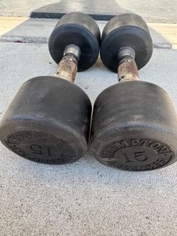 15LB HAMPTON Dumbbells
