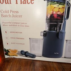 Brand new Our Place Cold Press Batch Juicer