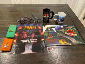 Vintage Universal Studios Jurassic Park Collection