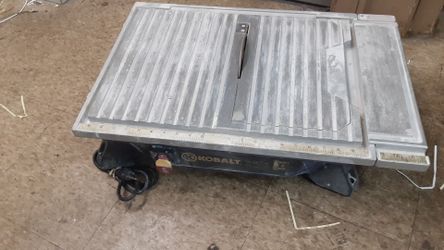 Kobalt KWS B7 06 7" Sliding Table Tile saw