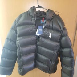 Men's Polo Puffer Jacket