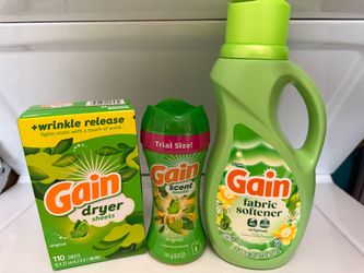 Gain laundry detergent all 3 x $13