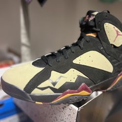 jordan 7 retro se black / cherrywood red