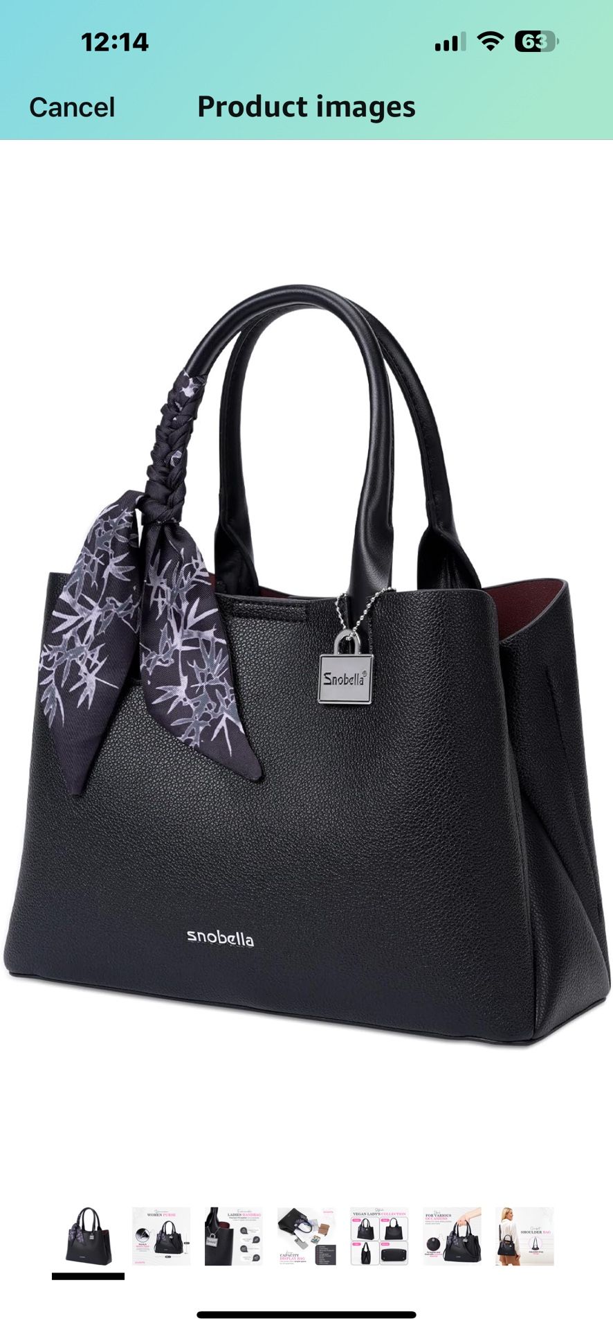 Black Women Purses and Handbags for Women - Small Tote Shoulder Bag Satchel Purse with adjustable belt Fashionable Ladies bags 3 compartments summer 2