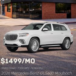 2026 Mercedes- Benz GlS600 Maybach