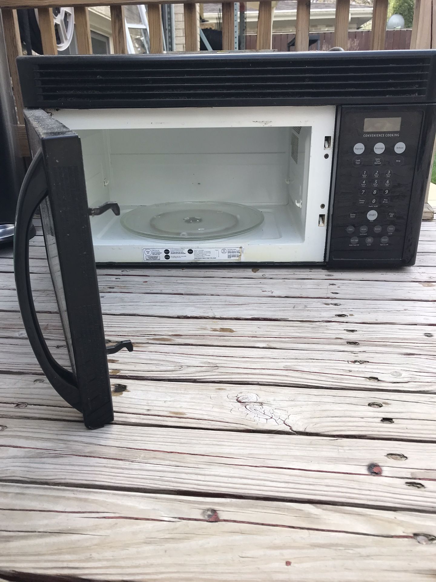 Microwave for FREE.