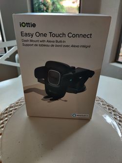 Iottie one touch connect dash mount with Alexa