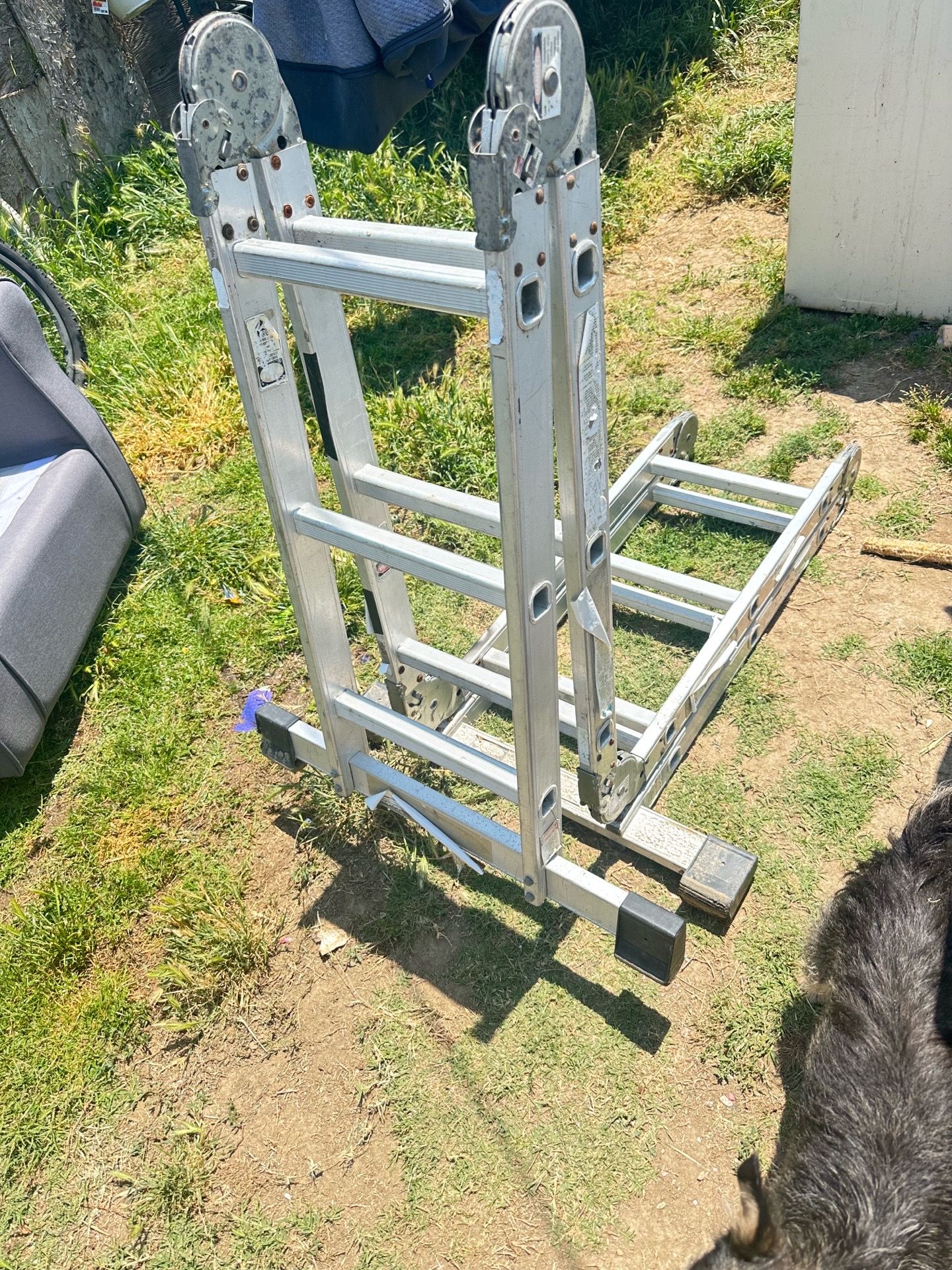 Escalera de aluminum