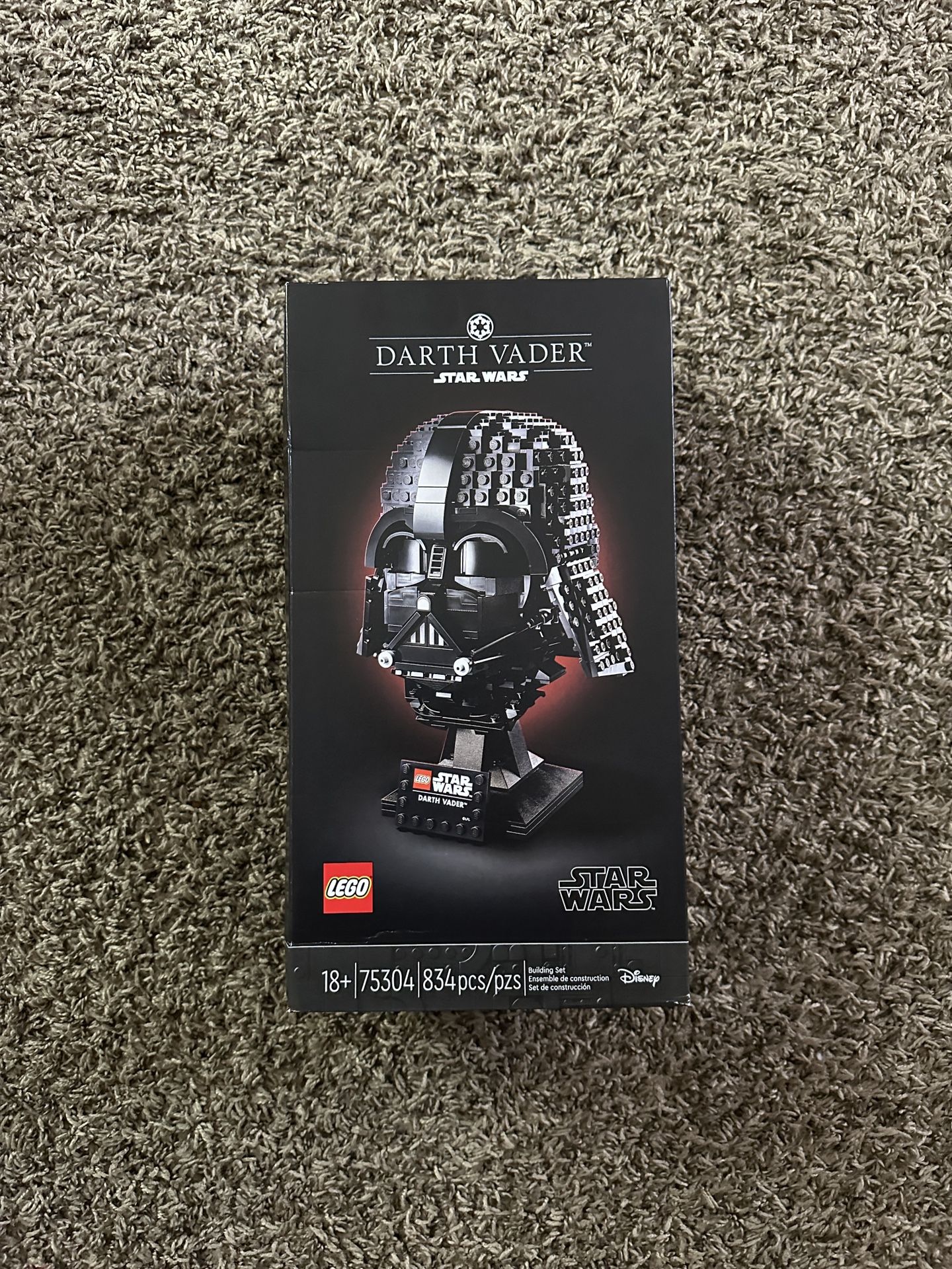 Lego Star Wars Darth Vader Helmet