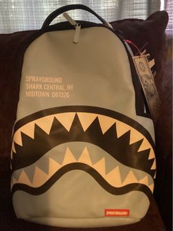 SPRAYGROUND SHARK CENTRAL (BLUE)  DLVX