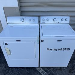 Maytag Washer Dryer 