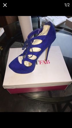 Brand new blue heels