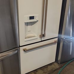 GE Coffee French Door Refrigerator (Counter Depth)