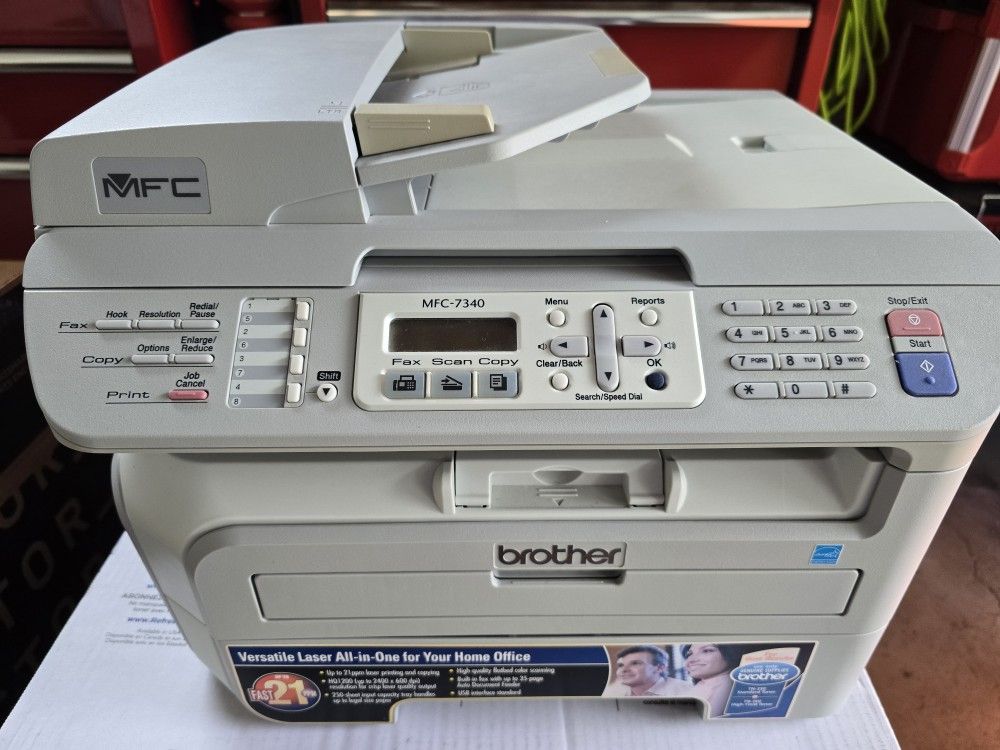 Free Black Laser Printer + New Toner Cartridge