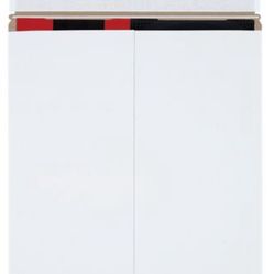 18" x 24" White Self-Seal Flat Mailers - 50 Count=A8-623