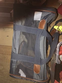 Airline approved dog carrier