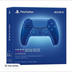 PS5 DualSense Icon Blue Special Edition Controller