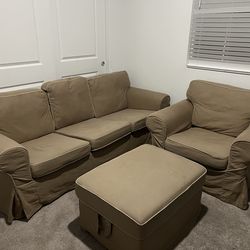 Couch, Chair, ottoman – $400 or best offer