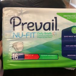 $12  Adult diapers