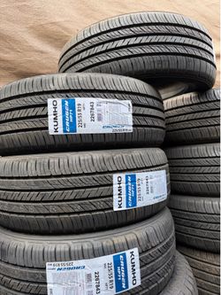 Set 225/55/19 Kumho Nuevas Instaladas Y Balanciadas Gratia