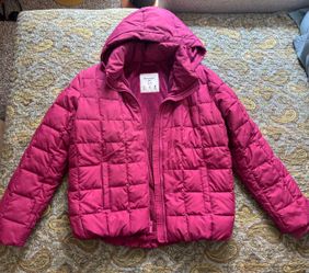 Magenta Abercrombie Kids Puffer Size 17/18 Big Kids