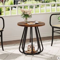 19 inch side table 2 tear