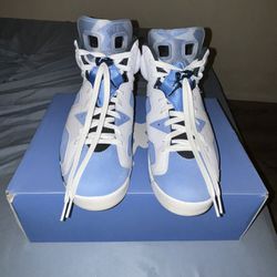Air Jordan 6 Retro, Baby Blue, Size 11 Men 