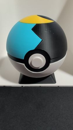 3D Printed Moon Ball Display