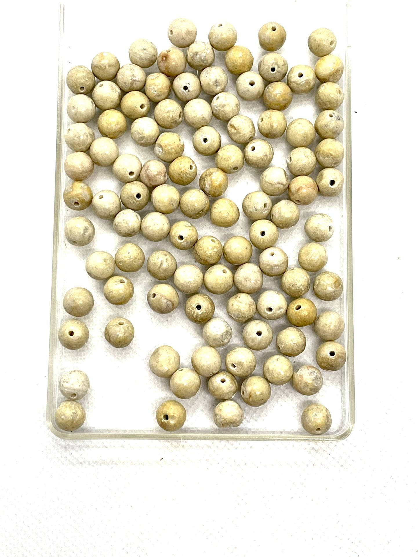 Lot Of 100 8mm Coral Beads